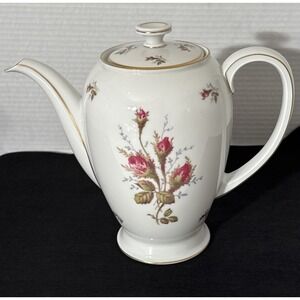 Rosenthal Germany Winifred‎ Moss Rose Petal Lane China Coffee Pot Server